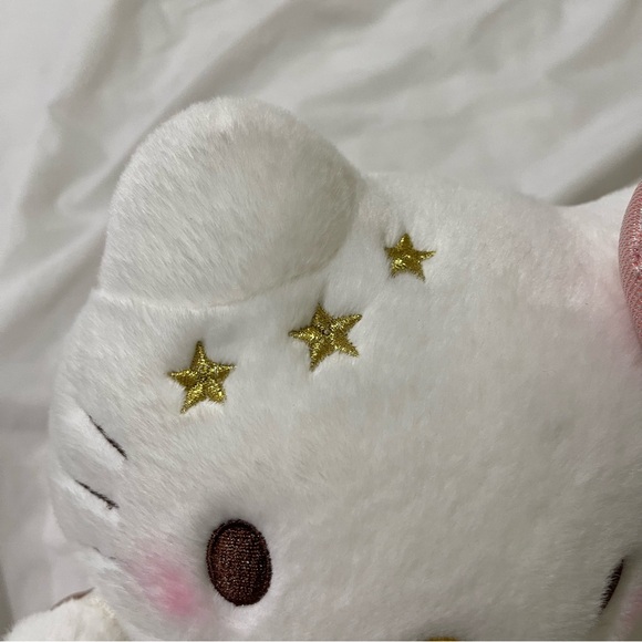 Hello Kitty Cute White and Pink Plush Toy - Picture 4 of 7